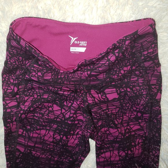 Old Navy Active Yoga Leggings Capri - Picture 1 of 6